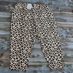 New Nwt Lularoe Lena Pants 2x 2xl Animal Print